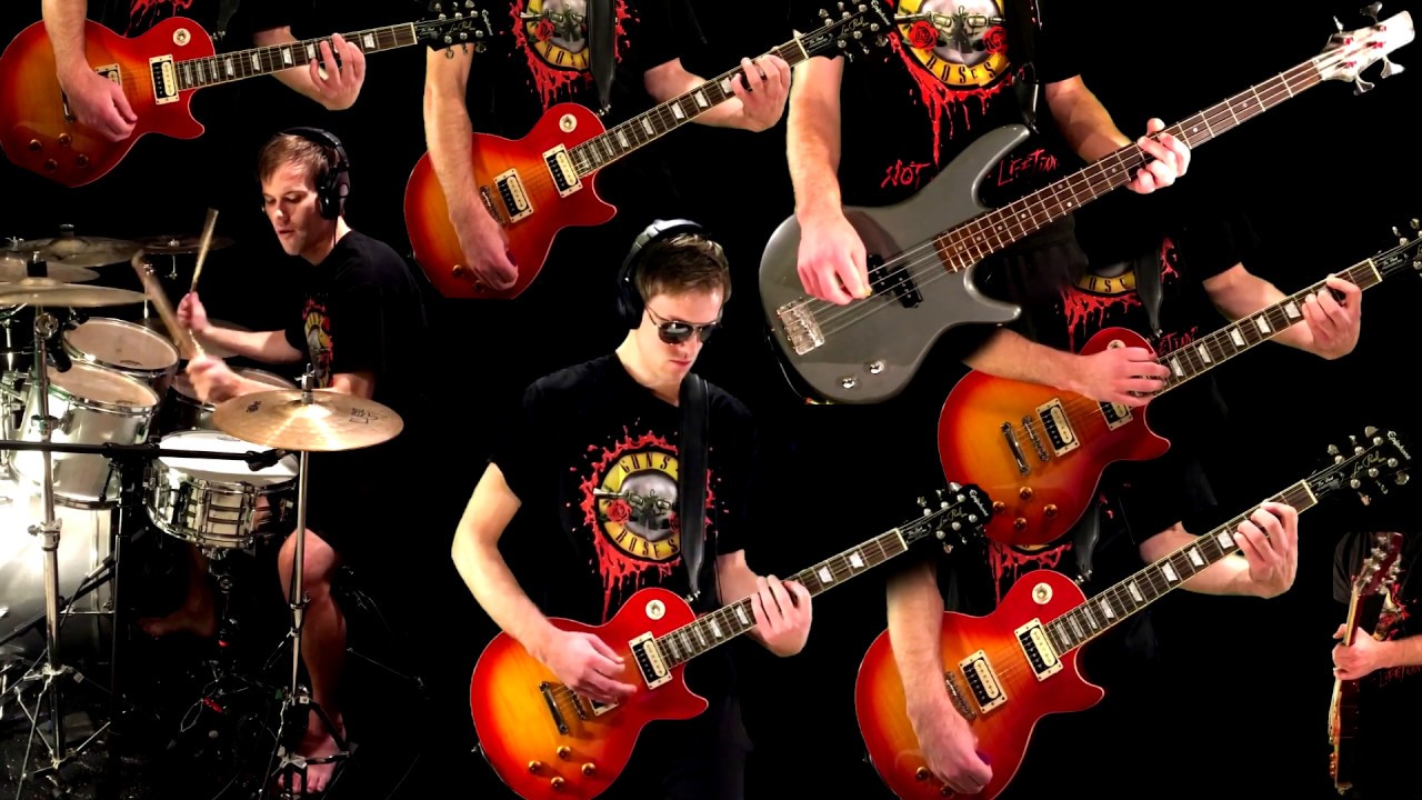 Ain't It Fun - Guns N' Roses Guitar Bass Drum Cover + Tabs