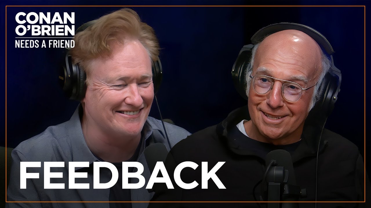 Conan Admired Larry David’s Quick Exit | Conan O'Brien Needs A Friend