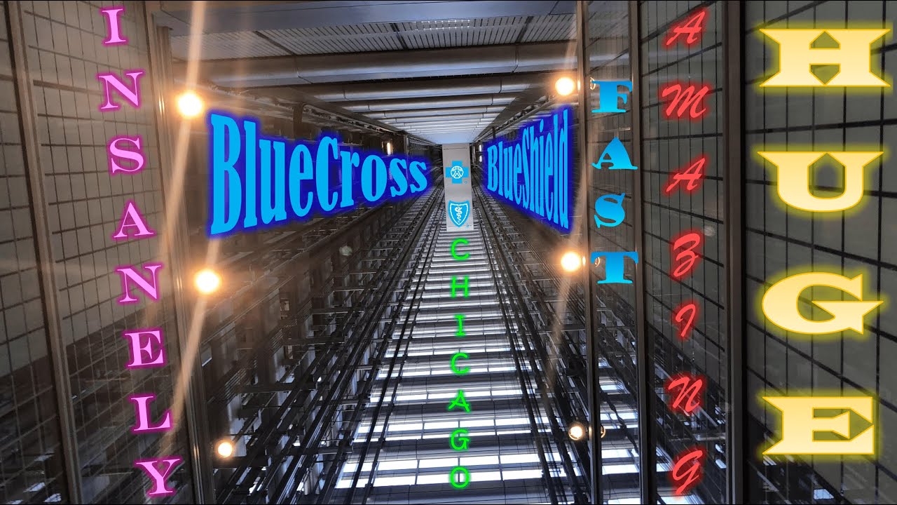 Very Slick Mitsubishi Elevators - BlueCross BlueShield Tower in Chicago, IL