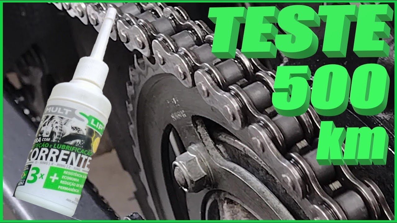 Teste de 500Km utilizando a cera Multslip.