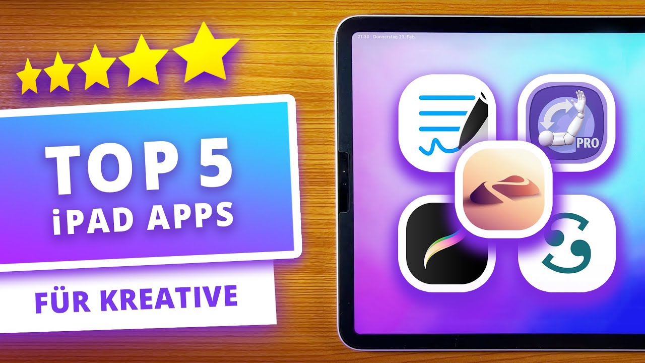 TOP 5 iPad Apps für Digital Artists | Meine Empfehlungen