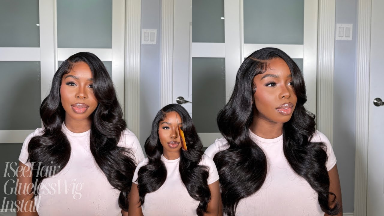 How To Do The Perfect Side Part 9x6 HD Lace Wig Install ft.ISee Hair