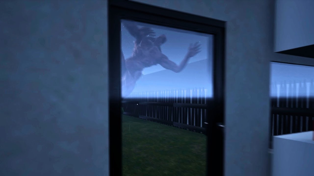 Un monstruo quiso entrar en mi casa en What Is That.