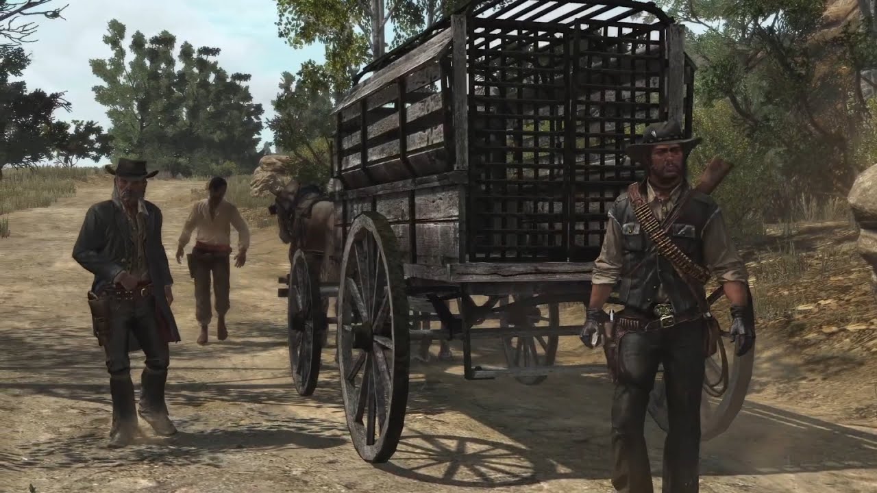 Red Dead Redemption Remastered на 100%. Мексиканский караван.