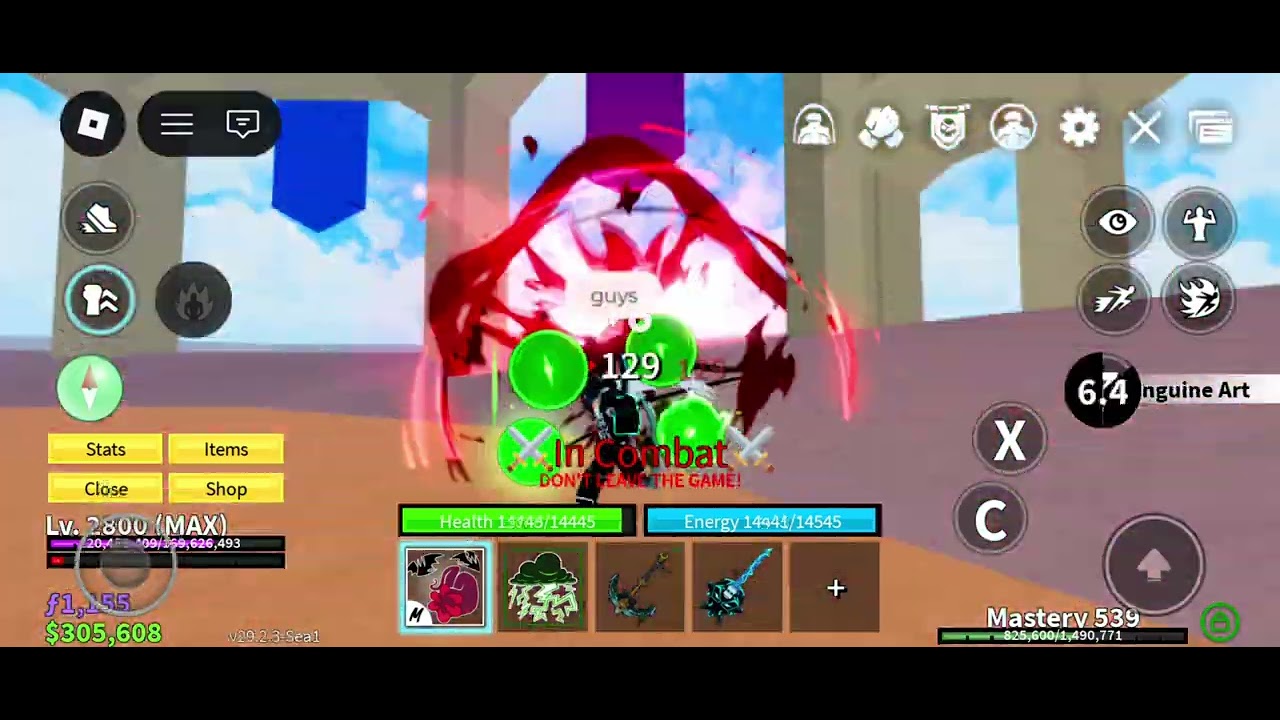 We did pvp..