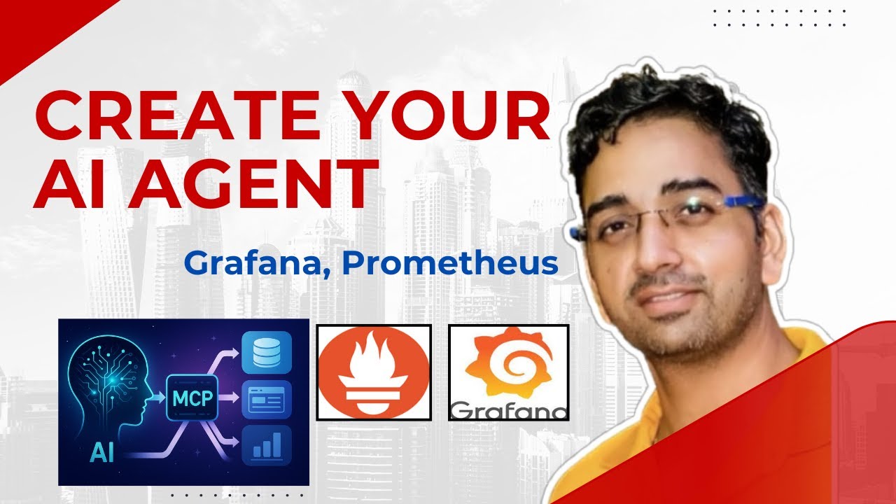 Создайте агент мониторинга на основе ИИ с помощью Prometheus и Grafana (Python) #python