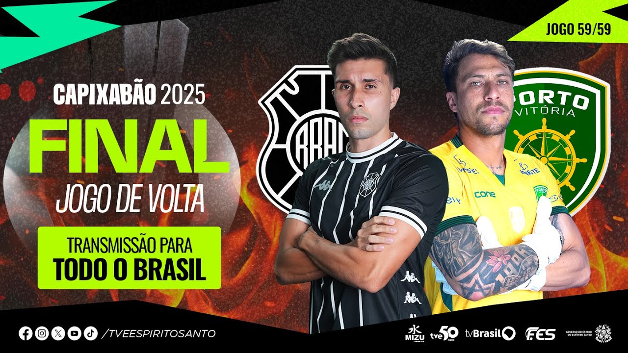 Capixabão Série A | Finais - Volta | Rio Branco x Porto Vitória | 05/04/2025 | 16h30