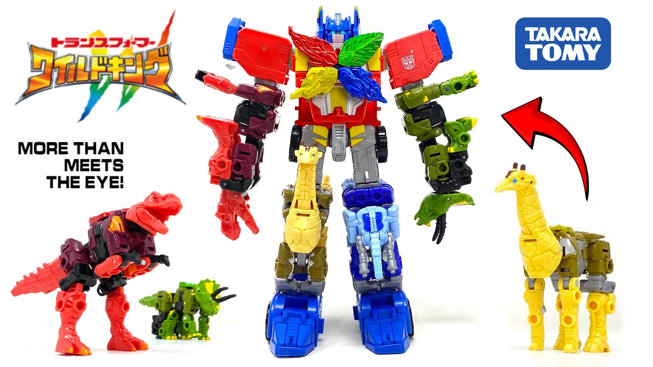 Transformers WILD KING... Gimmick TOYS That Are ACTUALLY Good?! Complete Wave 1 REVIEW (2025)