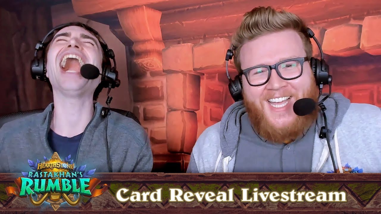 Rastakhan's Rumble Card Reveal Livestream | Hearthstone