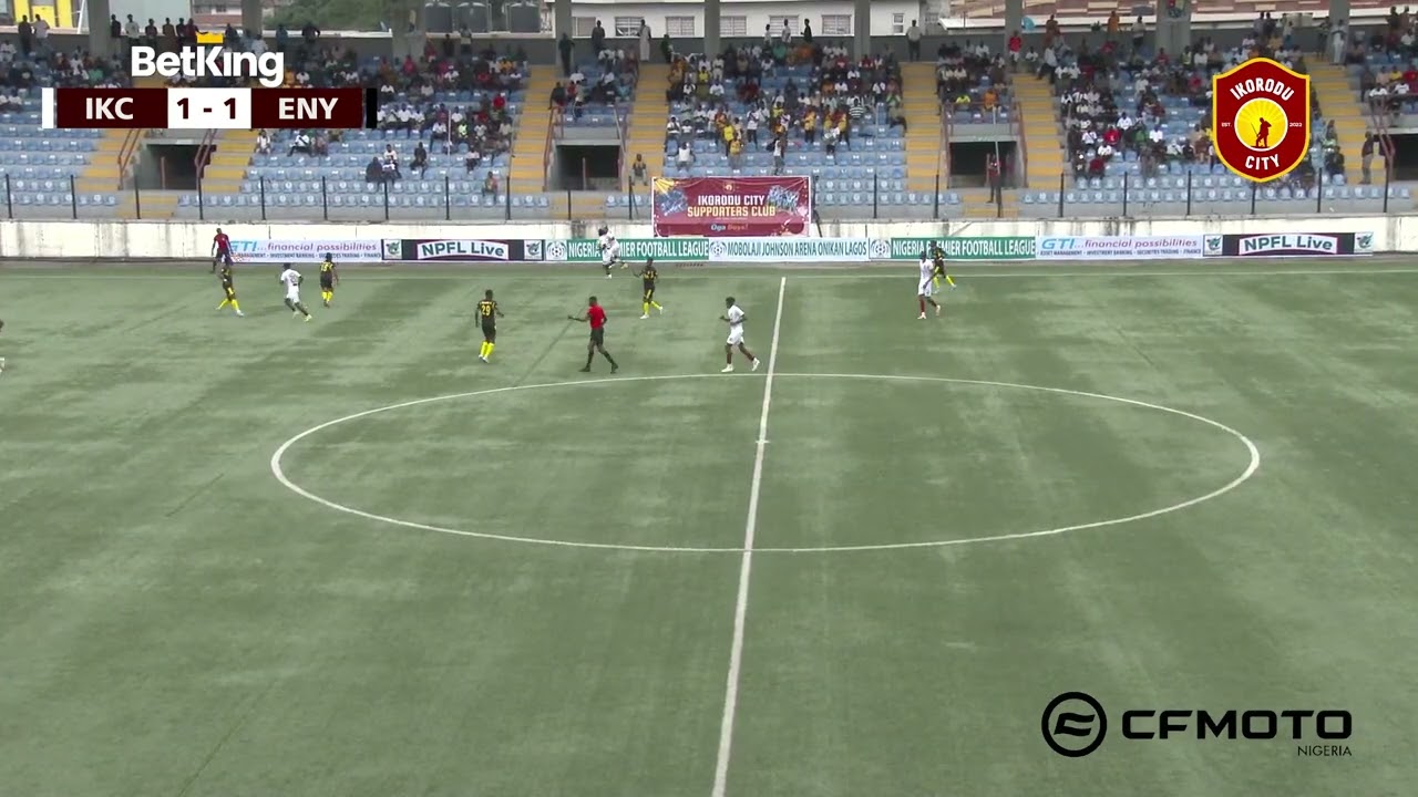 HIGHLIGHTS | Ikorodu City 1 - 1 Enyimba FC | NPFL25/26 Matchday 6