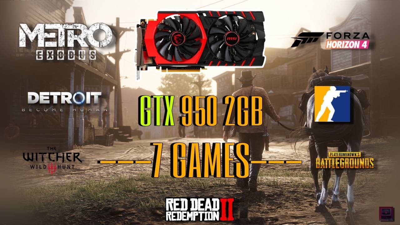 GTX 950 2GB Test in 7 Games in 2025 | GTX 950 2GB Тесты в 7 Играх в 2025