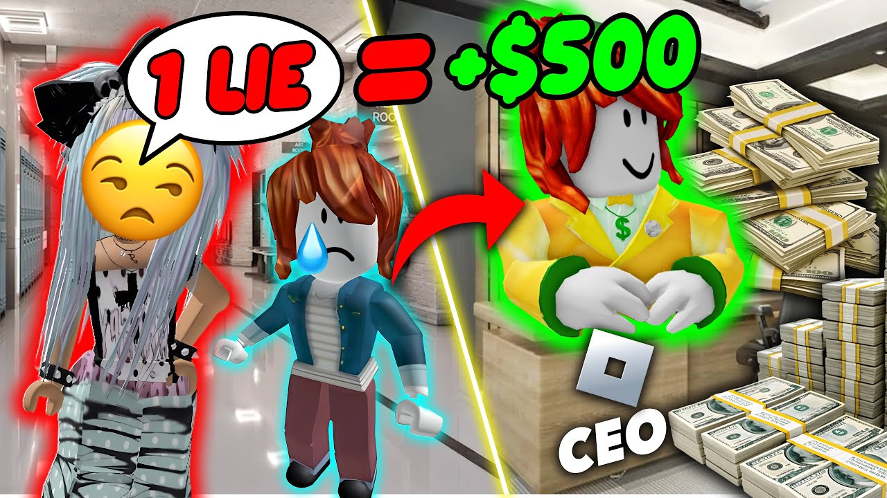 😱 THE PICK-ME GIRL’S LIES TURNED ME INTO THE CEO 👑 #roblox #robloxstory