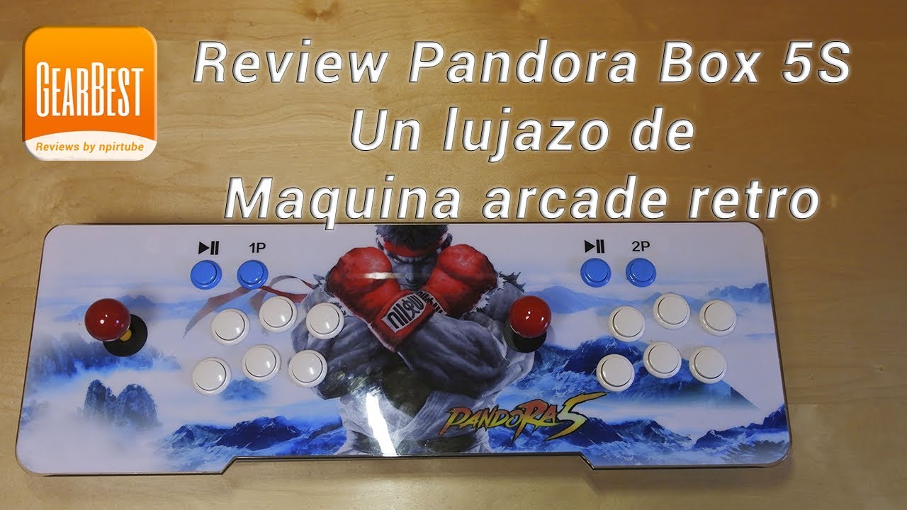 Review Pandora Box 5S, un lujazo de maquina de vídeo juegos arcade