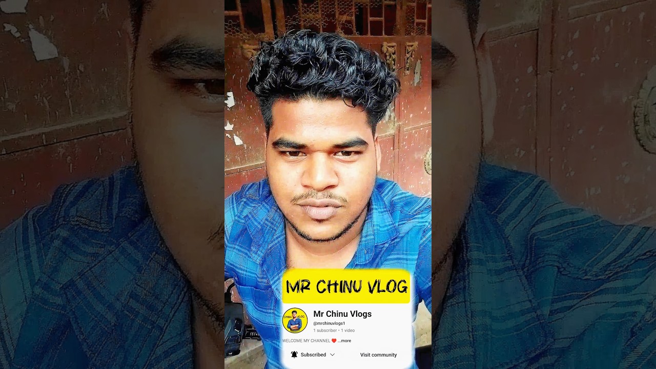 My New Vlog Channel @chinubrother  🤩💥🚫🥰&hearts;️ // #minivlog #viralvideo #mrchinuvlog #shortsfeed