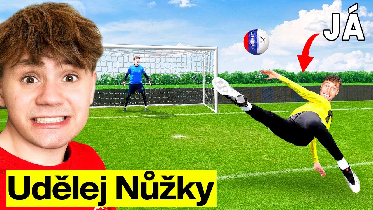 YOUTUBEŘI Rozhodují o Mé FOTBALOVÉ CHALLENGE...