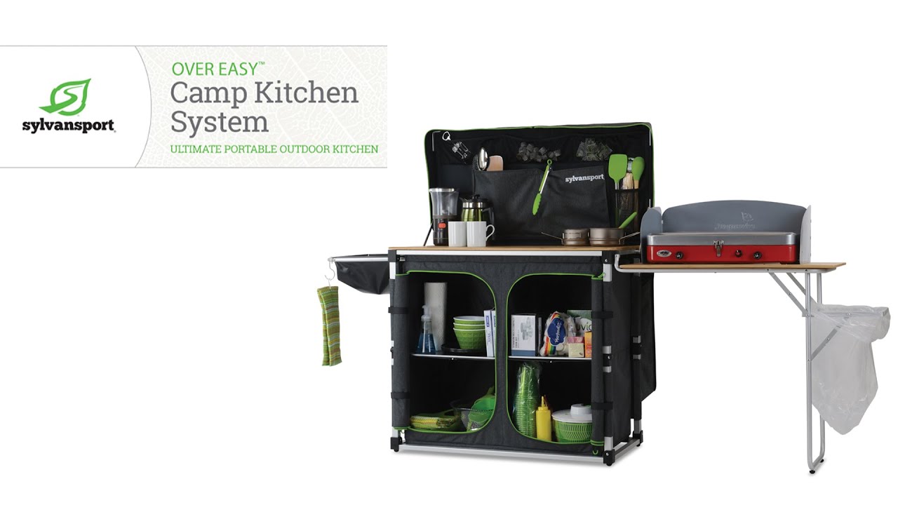 SylvanSport Over Easy Camp Kitchen Set Up