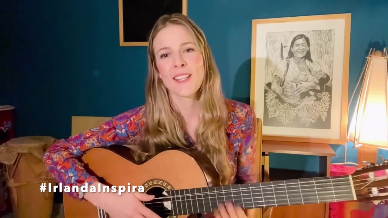 Katie James from our cultural campaign #IrlandaInspira