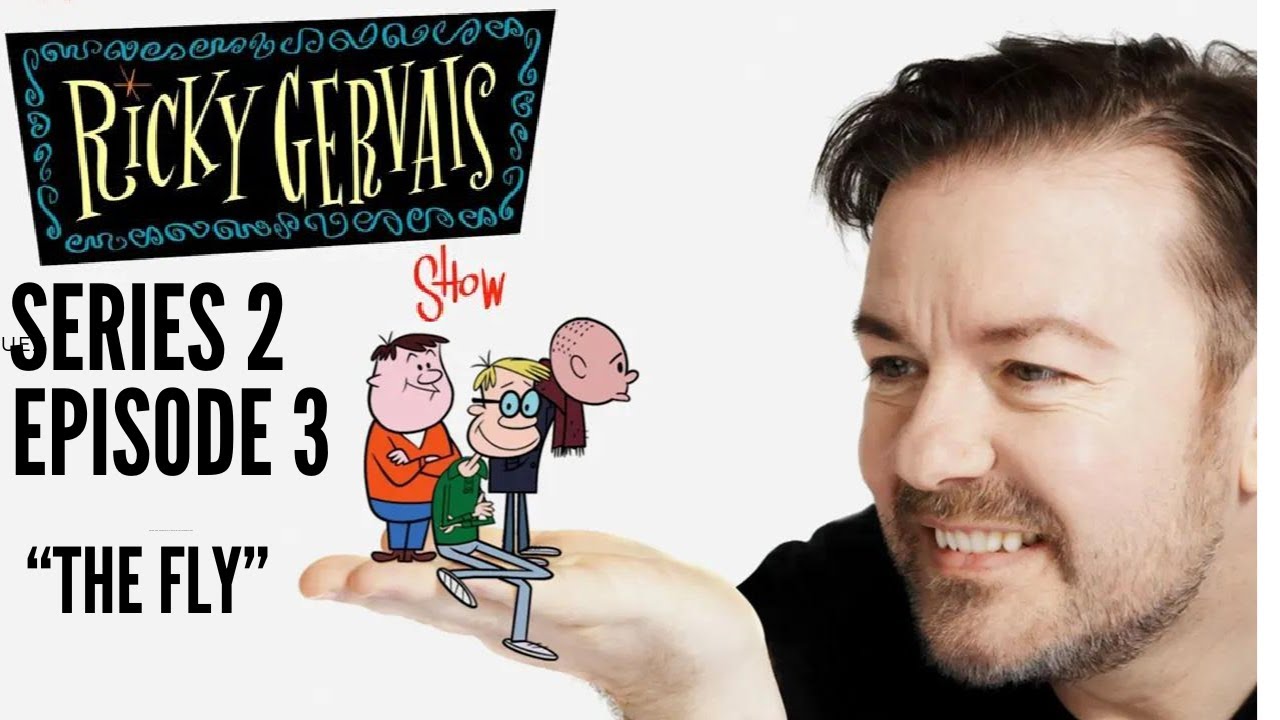 Ricky Gervais Show, S02, Ep03, The Fly, Karl Pilkington, Stephen Merchant, HD