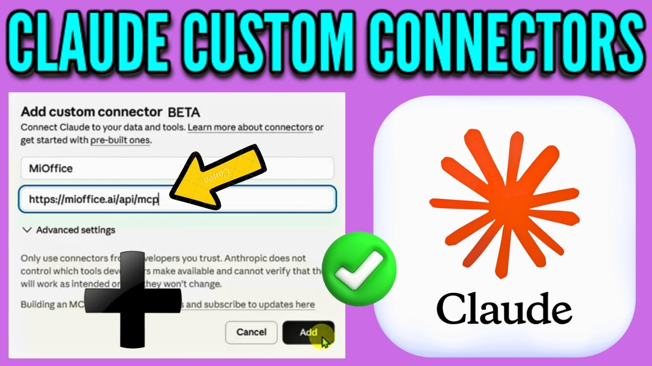 How to Add Custom Connectors in Claude AI App