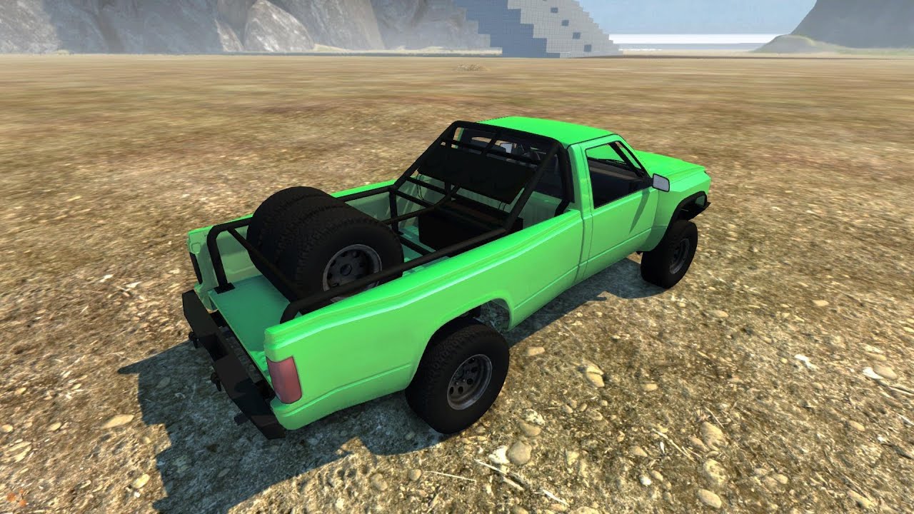 BeamNG Drive Gavril D15 Trophy Truck Beta Crash Testing #35 - Insanegaz