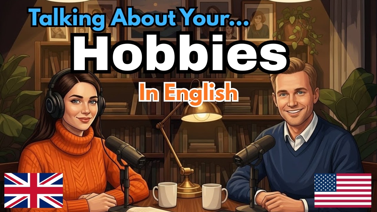 Learn English Through Hobbies | Easy English Conversation Practice for Beginners