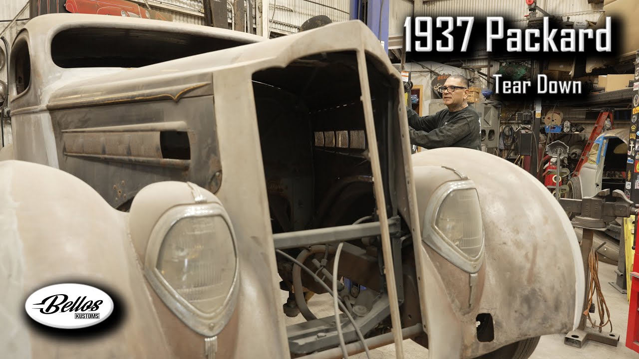 1937 Packard Tear Down