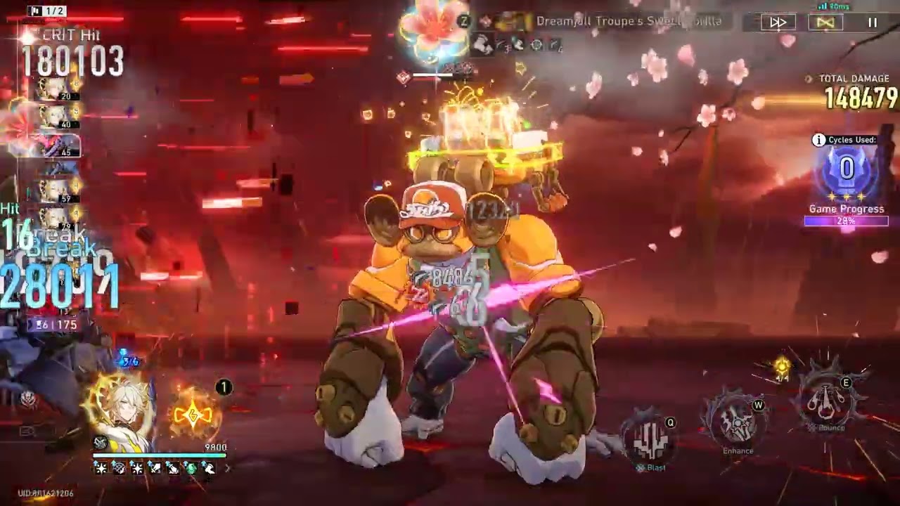 Anomaly Arbitration (Septimus-3rd Knight) 3* Full Auto (Phainon/Bronya/Cerydra/Ruan Mei)