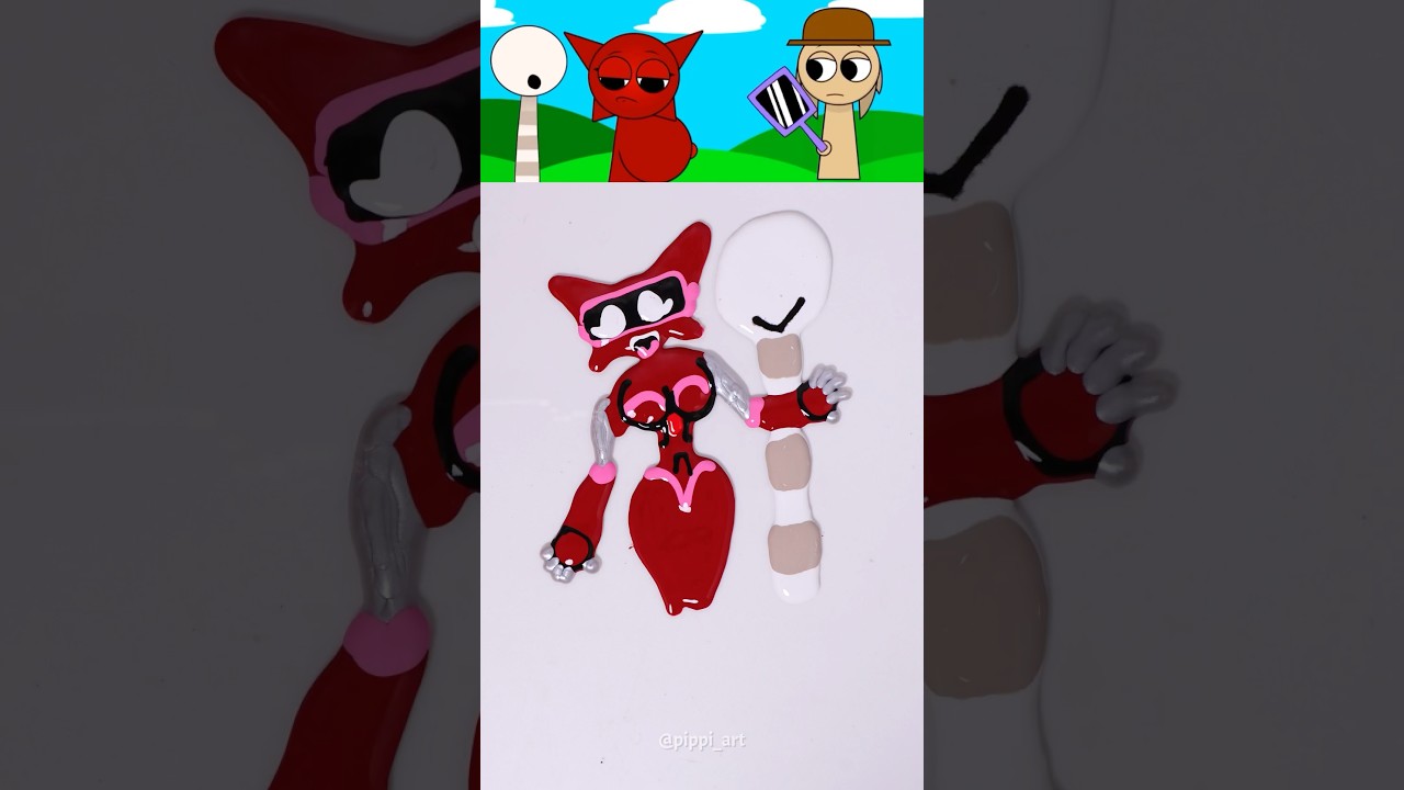INCREDIBOX SPRUNKI Retake Human Sinner Edition Wyrum x Mroona ROBOT is Danger#shorts #incredibox