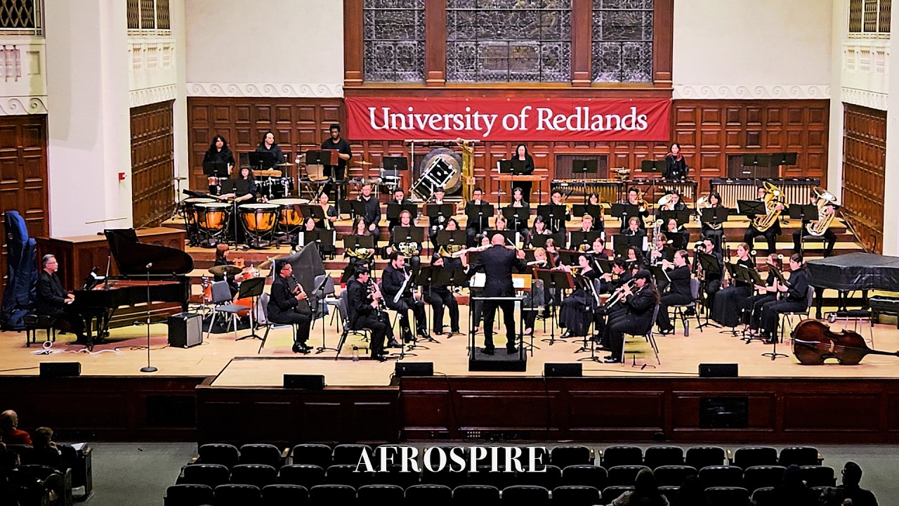 Afrospire - University Of Redlands Wind Ensemble
