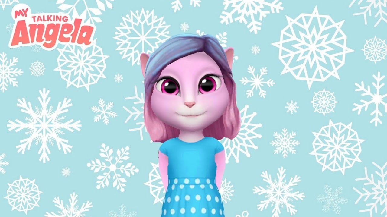 Моя говорящая Анджела НОВОЕ ОБНОВЛЕНИЕ - My talking Angela NEW UPDATE