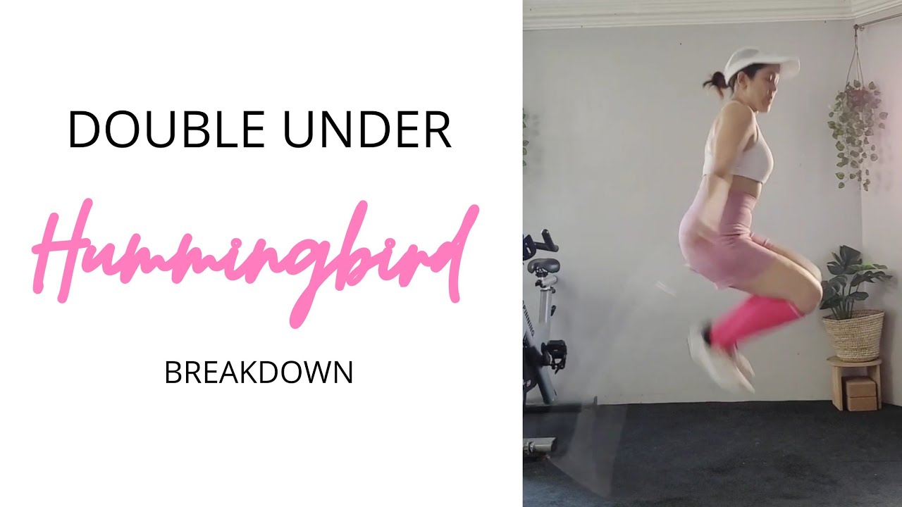 HOW TO DO THE DOUBLE UNDER HUMMINGBIRD JUMP ROPE TRICK? COMBO BREAKDOWN