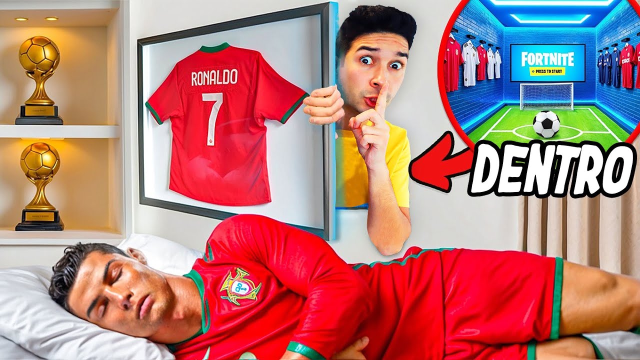 HO TROVATO IL PARCO DIVERTIMENTI SEGRETO DI CRISTIANO RONALDO! ⚽️🎢