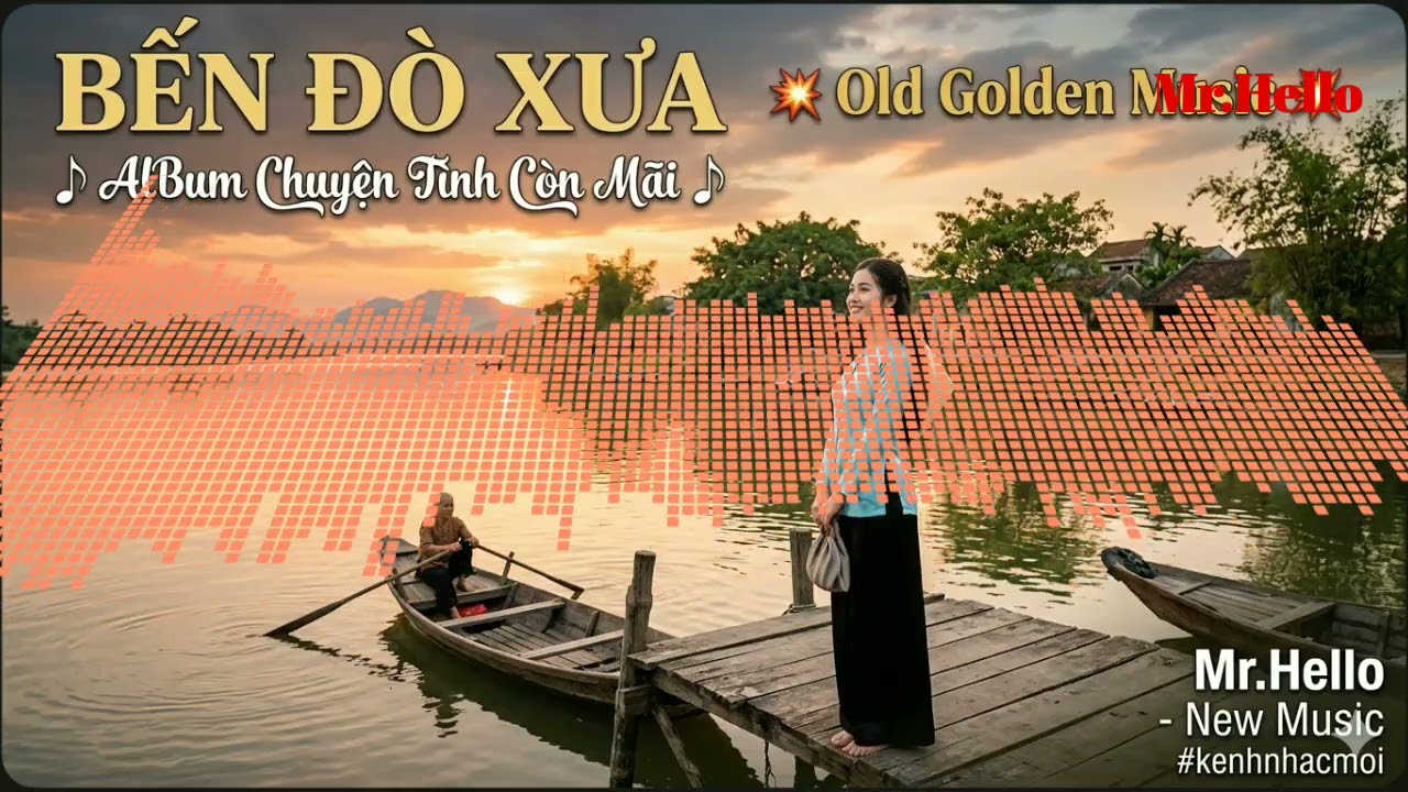 Bến Đò Xưa - 🎶ALBum Chuyện Tình Còn Mãi 🎶 💥 Old Golden Music 💥 #kenhnhacmoi
