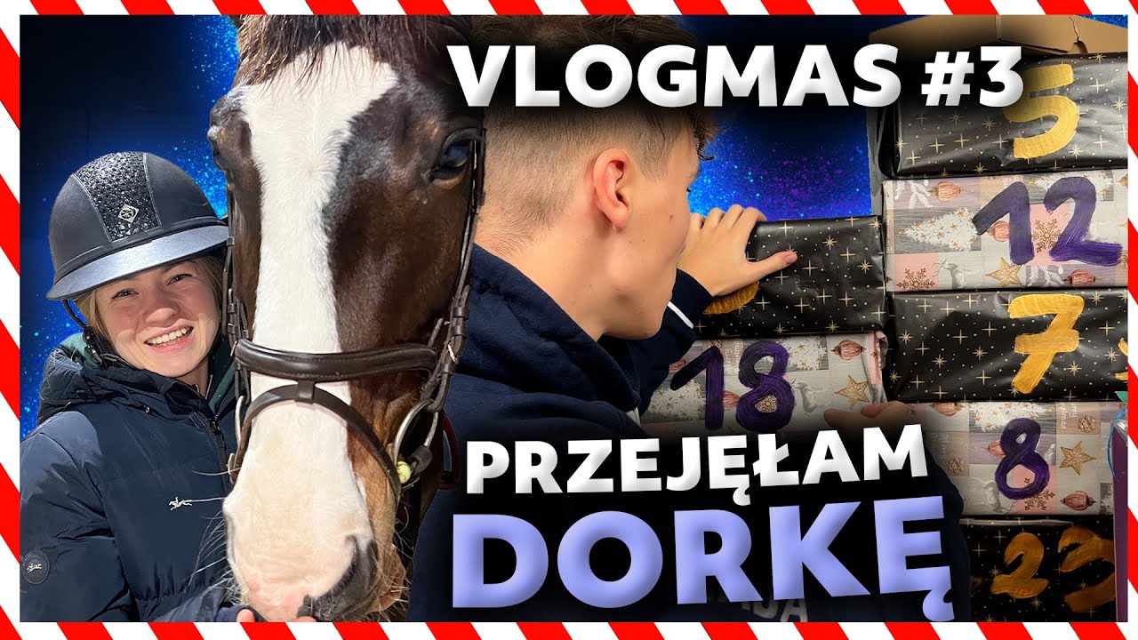 JEŻDŻĘ NA DORCE | Najlepszy dzień kalendarzy! | VLOGMAS #3