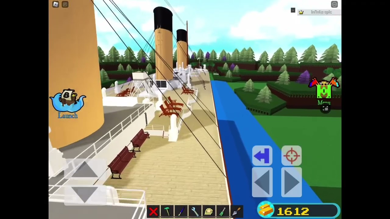 RMS Olympic Preview Build a boat for treasure