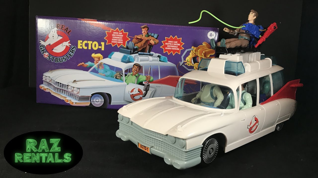 The Real Ghostbusters Hasbro Classics Ecto-1 Unboxing, Review, and Comparison!  Ecto 1 1986 - 2021