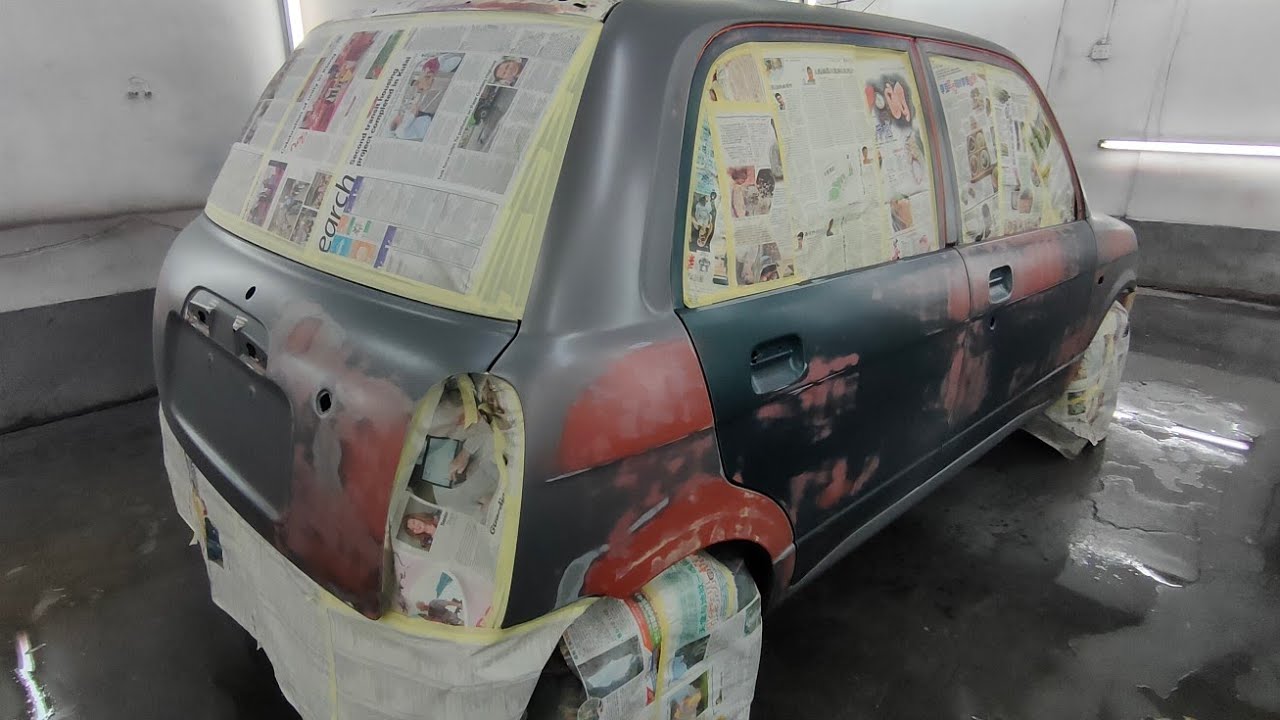 REPAINT KELISA CHANGE COLOR / TRANSPARENT SEALER AND PRIMERCOAT 2K PROCESS