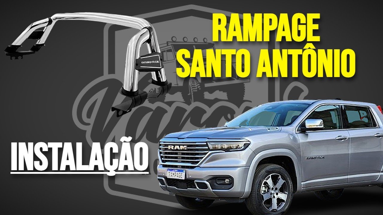 INSTALAÇÃO - RAMPAGE SANTO ANTONIO - PASSO A PASSO