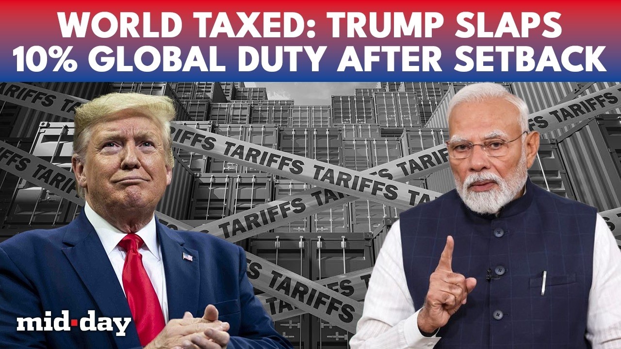SC CRUSHES Tariff Regime As Donald Trump Resets Global TARIFFS, India Drops To 10% Rate | WATCH