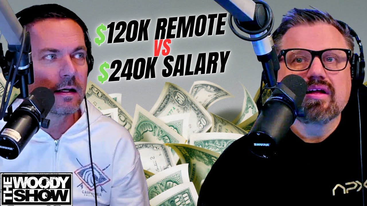 Удалённая работа за 120 000 долларов против зарплаты в 240 000 долларов.