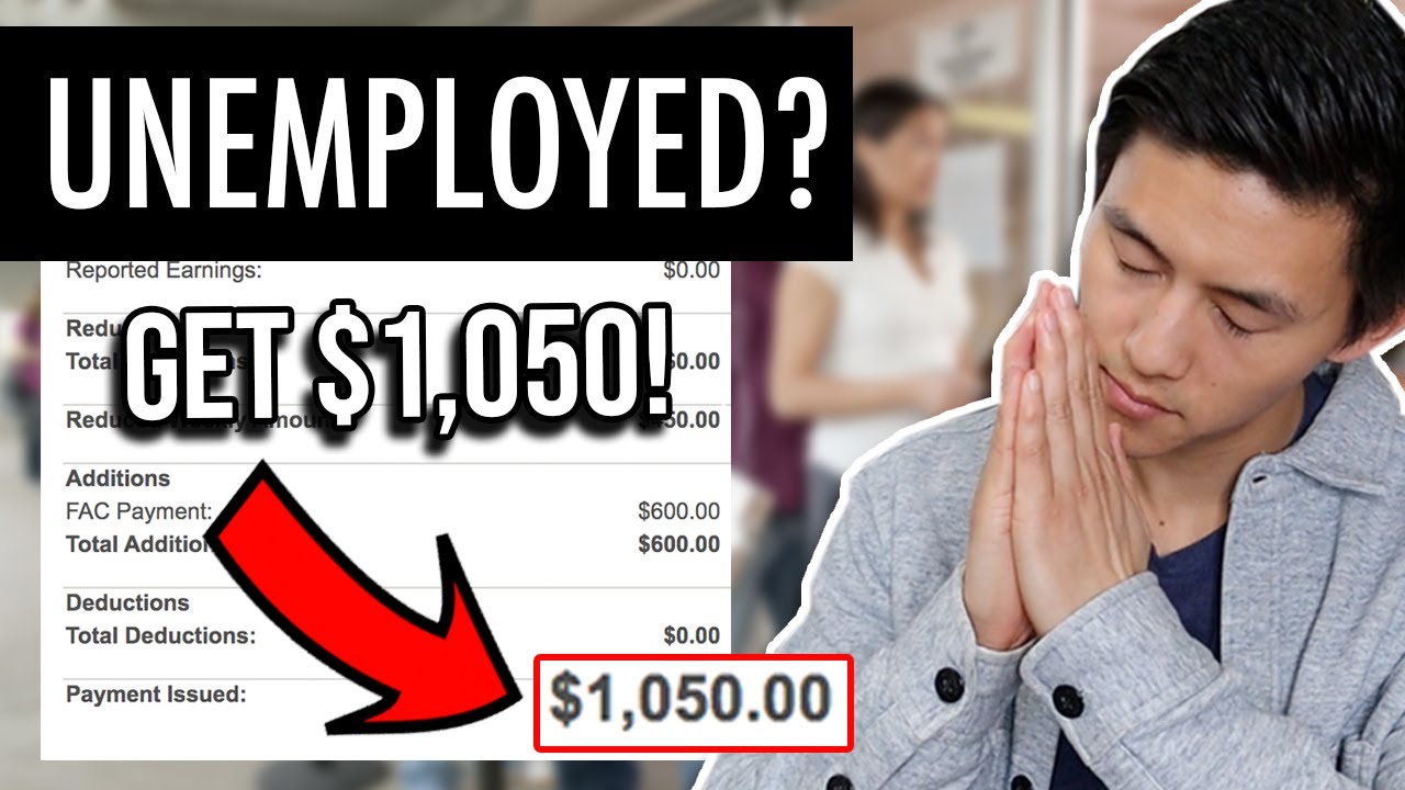 Unemployed? Do This To Get $1,050 a Week! (CARES Act Unemployment Insurance Benefits)