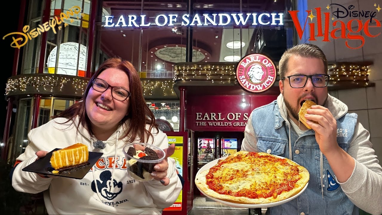 Test Food du Earl Of Sandwich au Disney Village à Disneyland Paris !