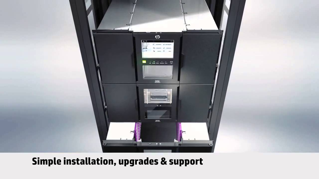 HP StoreEver MSL6480 Tape Library