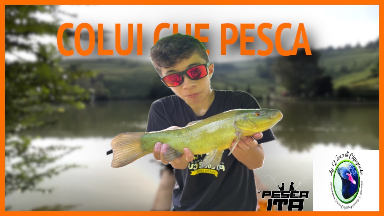 Pescata con Colui che Pesca alla Vasca Di Cigognola