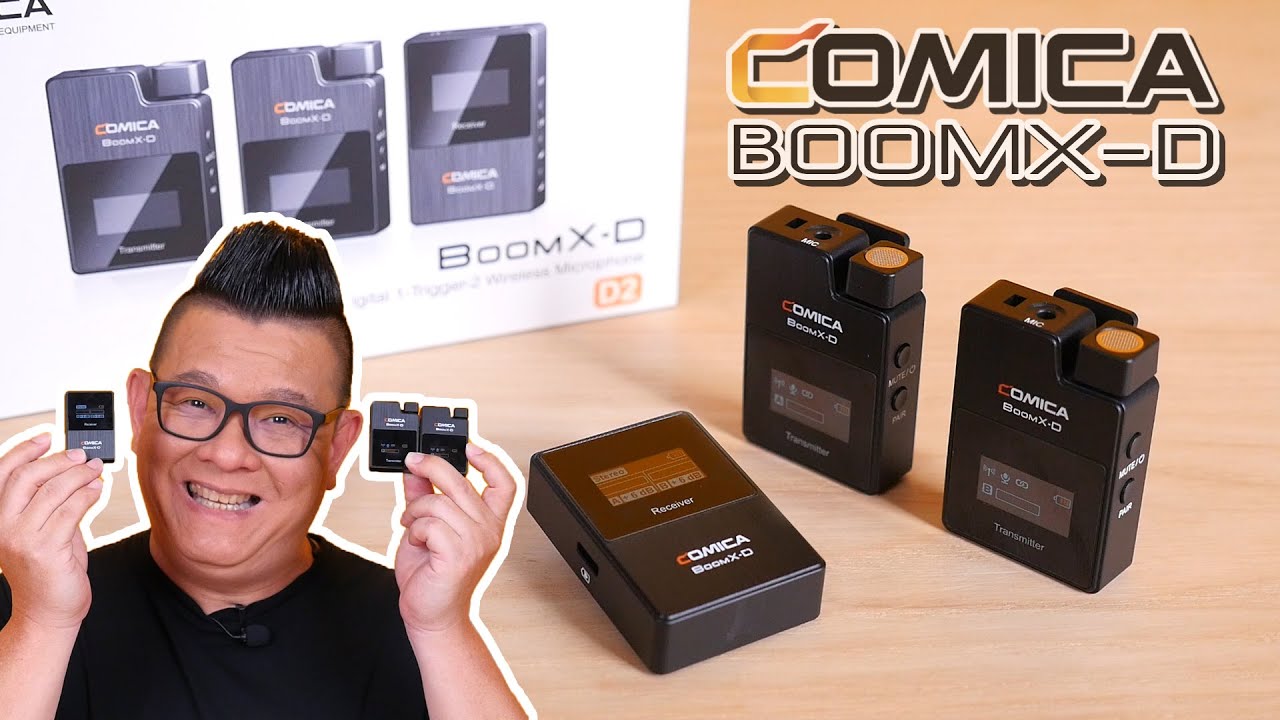 รีวิว Comica BoomX-D ไมค์ดิจิตอลไร้สาย ที่ตากล้องต้องถูกใจ