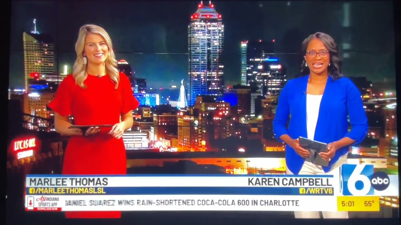 WRTV 6 News this Morning at 5am open May 25, 2026