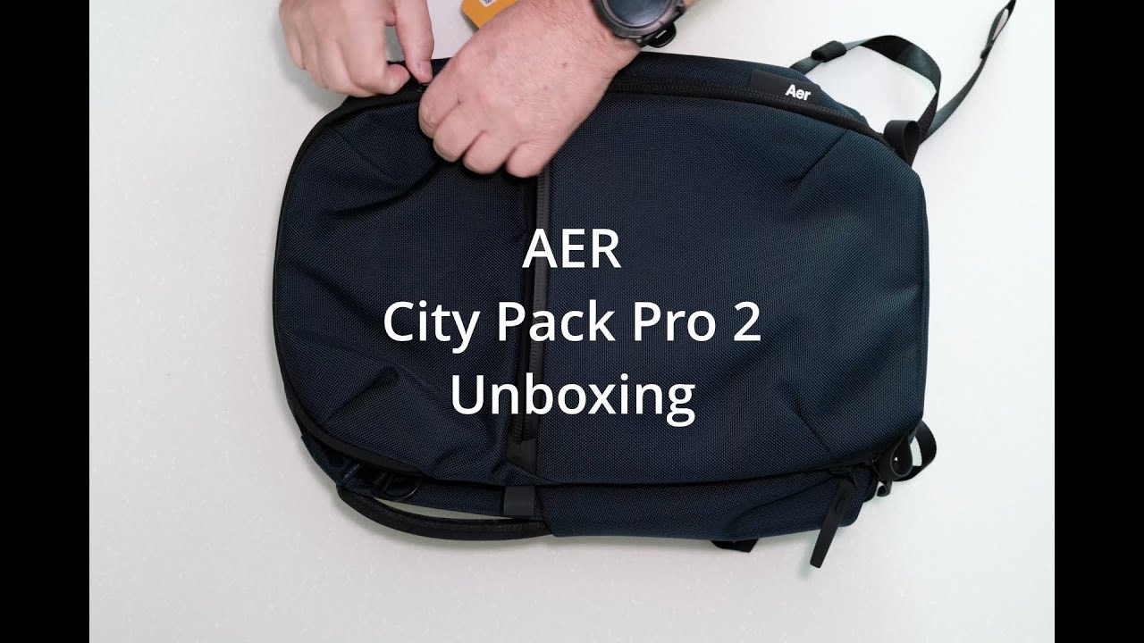 UNBOXING/TRAVEL GEAR: AER City Pack Pro 2 Backpack