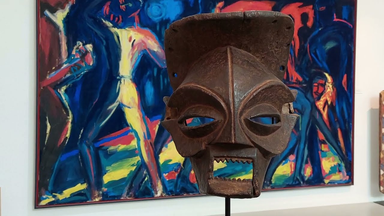 Afrikanische Kunst im Dialog mit Meisterwerken der Berliner Neo-Expressionisten. Trailer 1/2023
