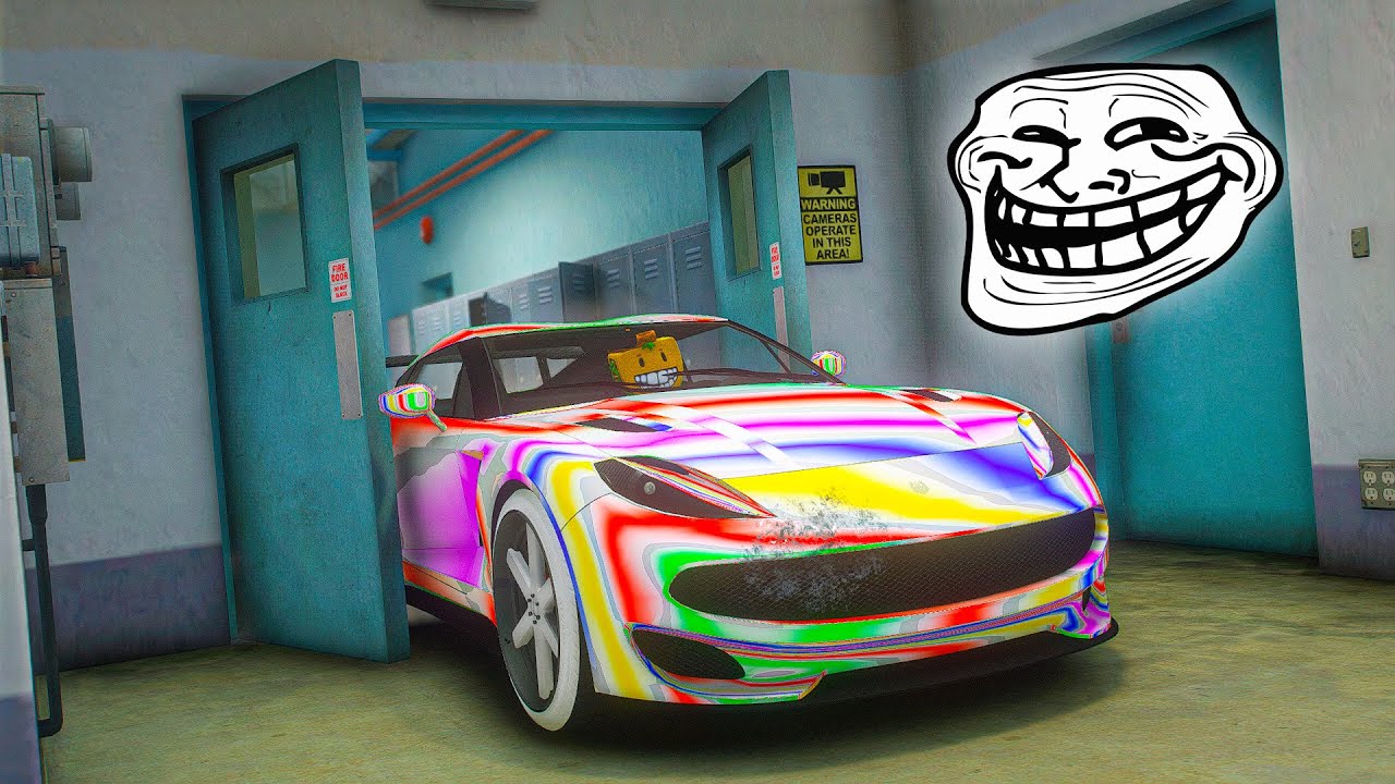 CARRERA TROLL PERO YO CREO MIS PROPIAS SOLUCIONES!!! - GTA 5 ONLINE