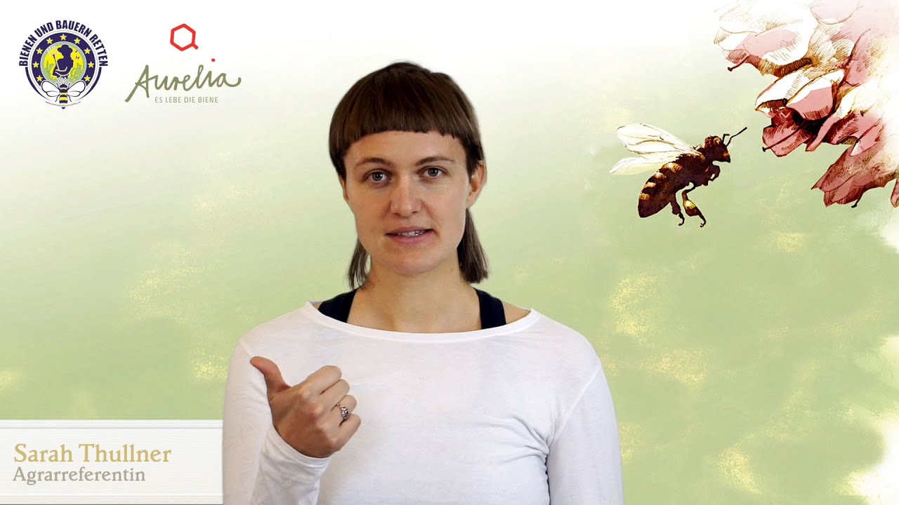 #WHES22 Bienen und B&auml;uer*innen retten! Rede von Sarah Thullner (Agrarreferentin, Aurelia Stiftung)